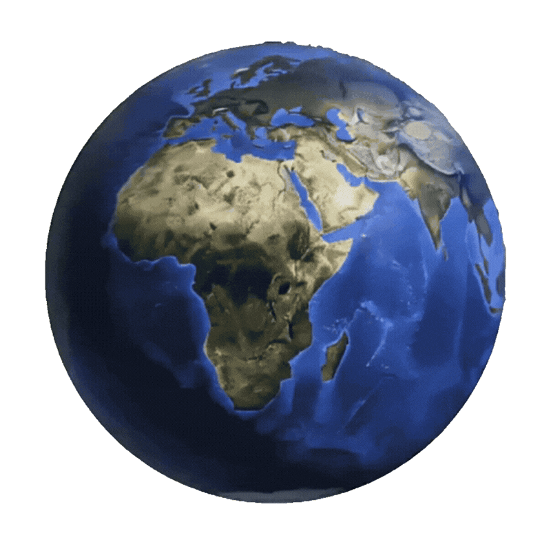 Earth animation
